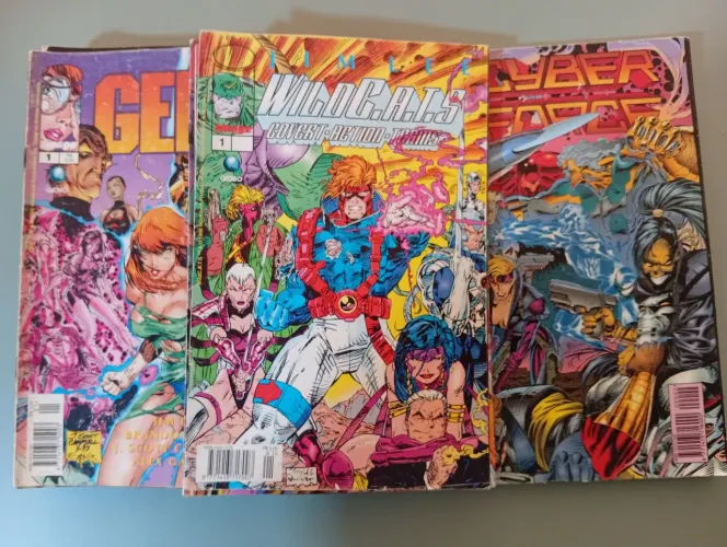 Lote de HQ anos 90 image comics