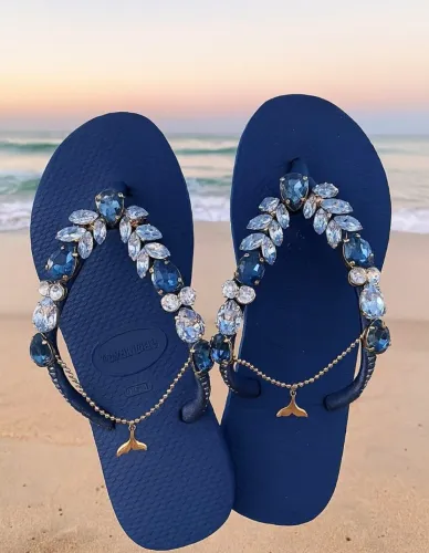 Lindas Havaianas decoradas 