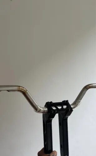 Guidão MX bar 100% inox prototype clubstyle harley davidson