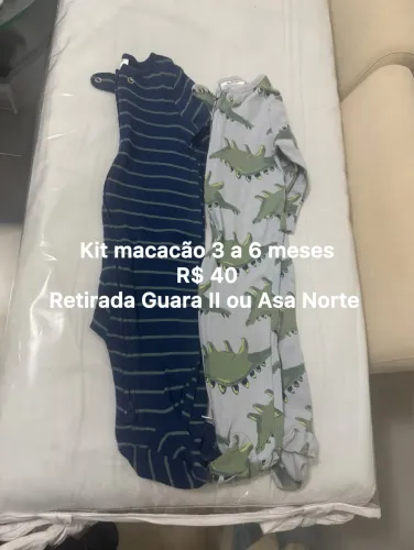 Kit macacão Carters