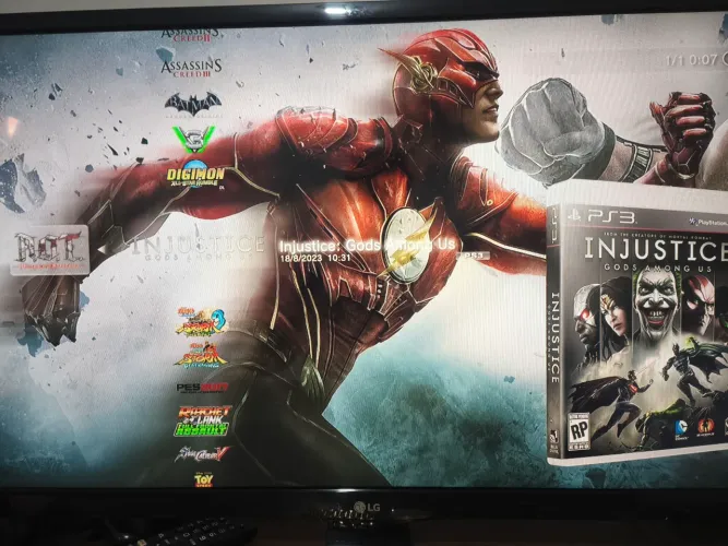 Customização de layout de PS3 design 