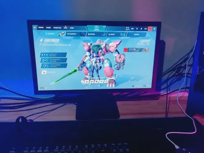 Monitor 22 polegadas LG 75HZ 1080p Full HD