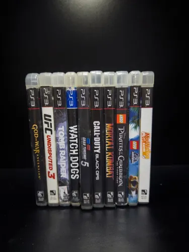 LOTE 10 JOGOS PLAYSTATION 3 