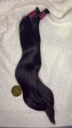 Cabelo humano indiano liga rosa 55cm 