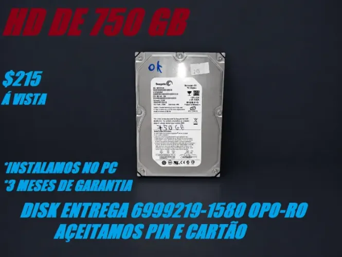 HD de 750 GB