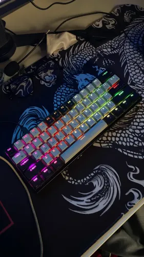Teclado Gamer Mecânico Aula F3261 RGB