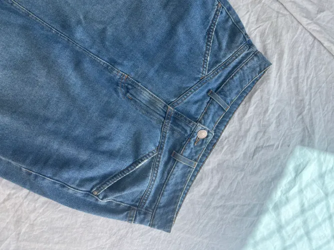 Saia Jeans Midi