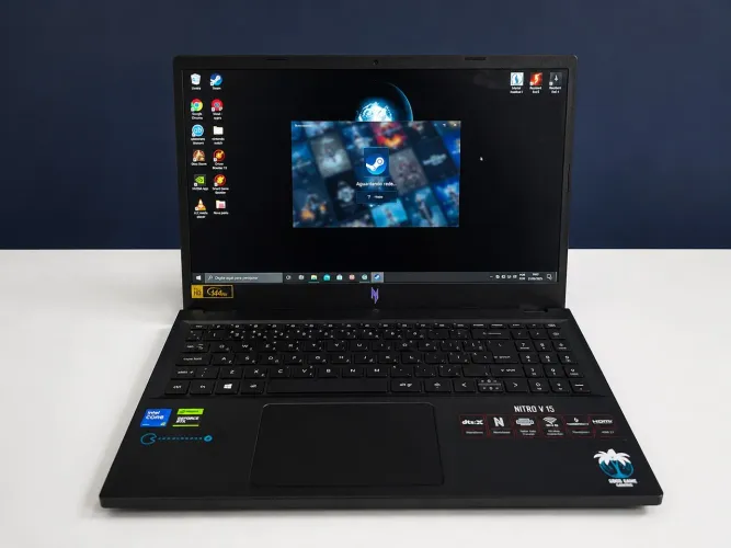 Notebook Gamer Acer Nitro V15 i5-13420H RTX 3050 6GB 715GB SSD 8GB RAM 144Hz