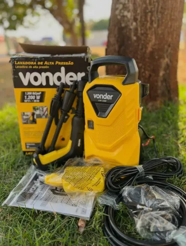 Lavadora de alta pressão vonder 1200w nova lacrada