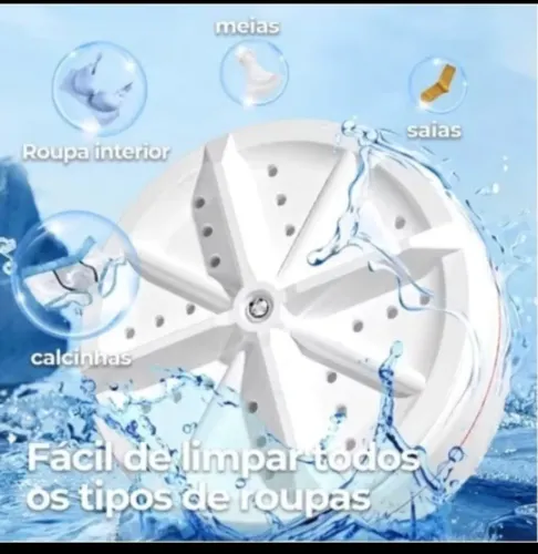 Mini máquina de lavar roupas