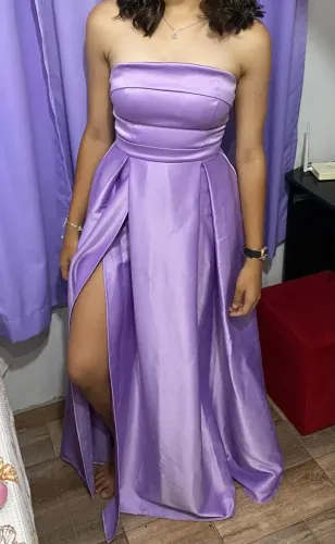Vestido para festa/gala lilás Novo!