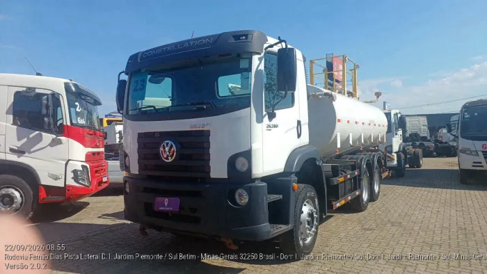 Volkswagen 26.280 E Constel. 6x4 2p (diesel)(E5) 2022/2023 Vamos Seminovos Betim