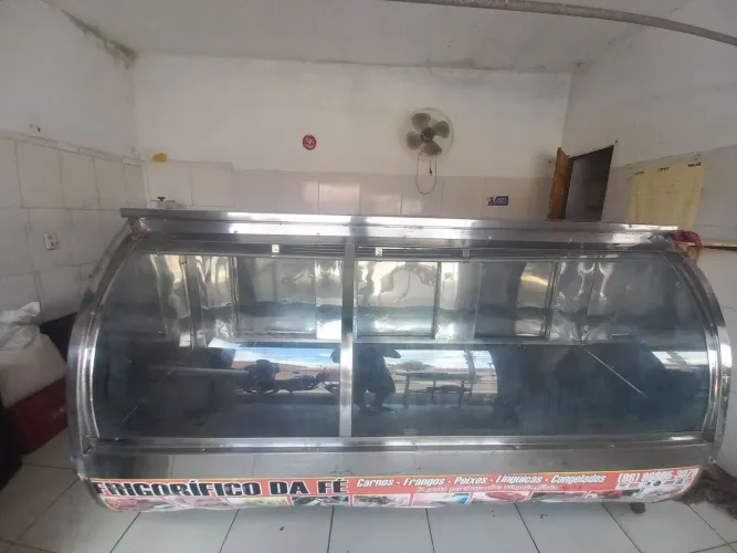 Vendo balcão de frigorífico de inox