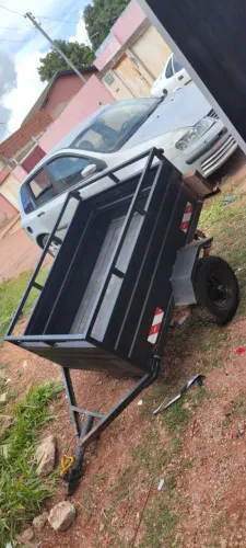 Carretinha para moto nova