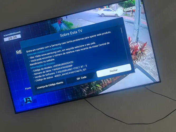 Televisão 55 polegadas Samsung 