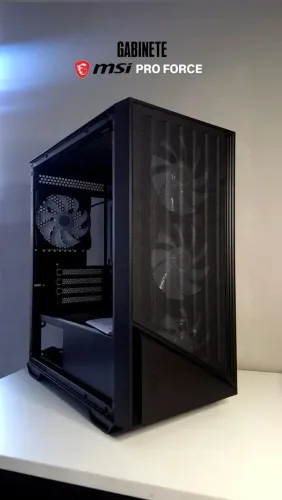Gabinete Gamer MSI PRO FORCE - NOVO!