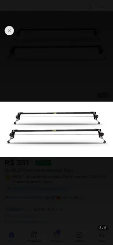 Rack/ bagageiro Peugeot 206/207