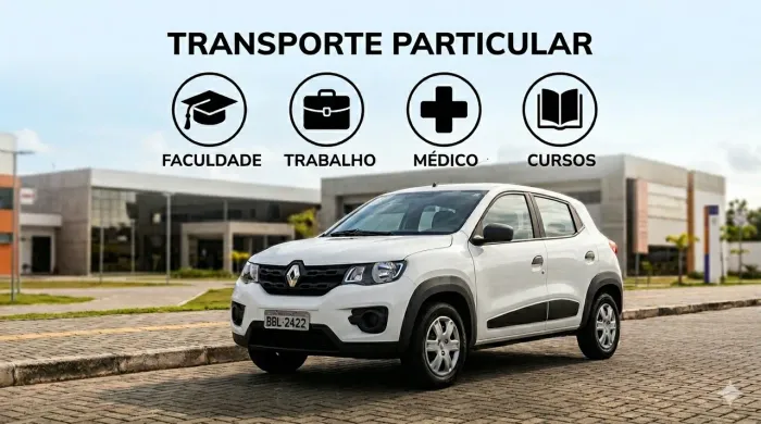 Transporte Particular (Disponibilidade à Tarde) - Conforto e Pontualidade