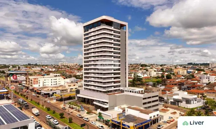 Sala Comercial na Av. Presidente Vargas no Edifício Soul Business - Bairro Odília, Rio Ver