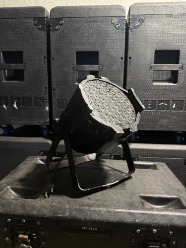 Refletor PAR LED RGBWA 54x3W DMX - 66 unid disp