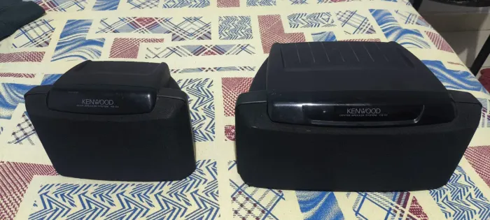 CAIXAS KENWOOD CENTRAL E SURRAUND