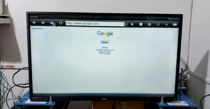 TV PHILCO USADA LIGANDO NÃO SMART