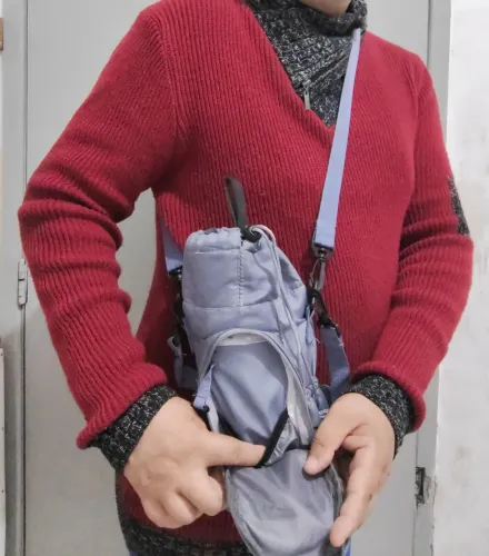 Bolsa suporte para garrafa de água, celular e muito mais