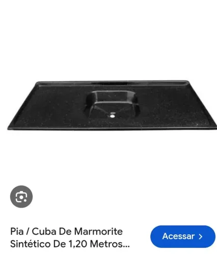 Tampo para pia de cozinha