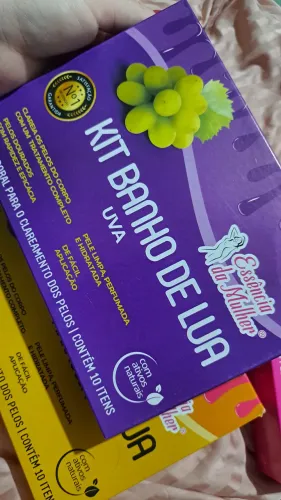 Kit banho de lua e outros produtos femininos