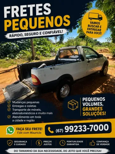 *?Fretes Pequenos ....!!!!