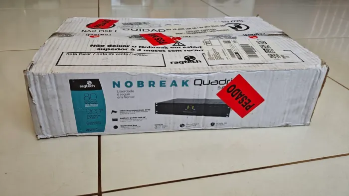 Nobreak Ragtech Quadri 1200va 600wats de rack