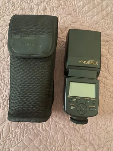 Flash speedlite yn568ex novo! 