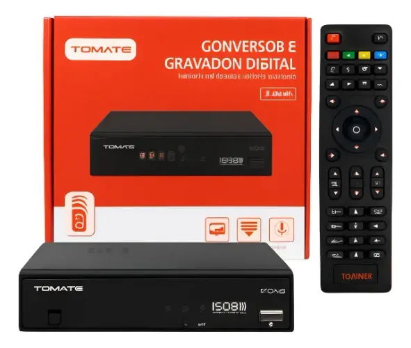 Conversor Digital E Gravador Tomate Mcd-888 para tv de tubo ou tv Hdmi