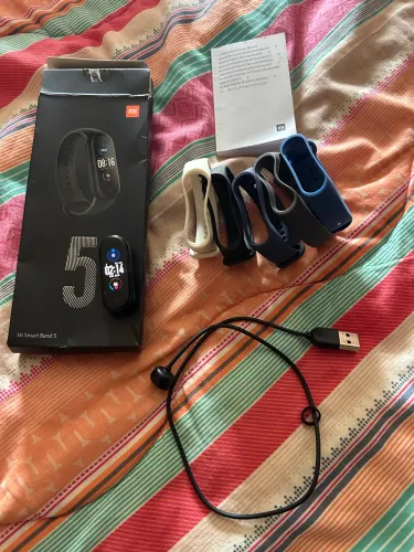 Relógio Xiaomi Mi Smart Band 5 Preto