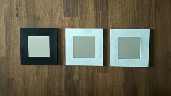 3 Espelhos Com Moldura Para Personalizar (23x23cm)