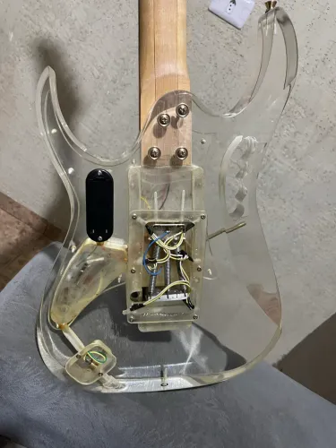 Guitarra IBANEZ JEM - Transparente
