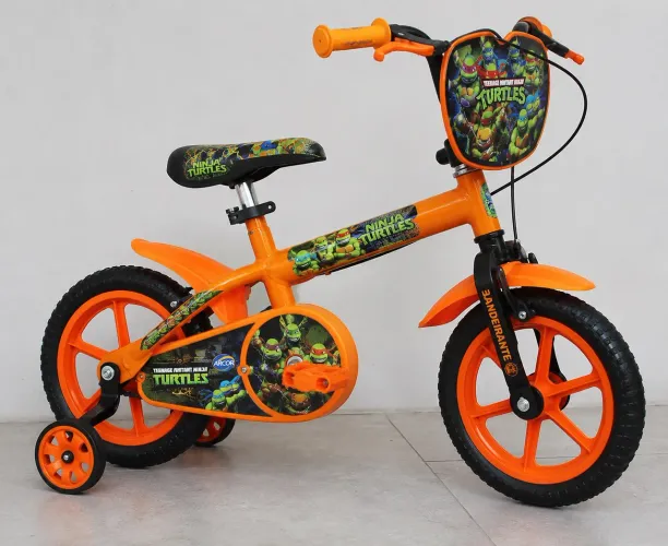 Bicicleta aro 14 tartaruga ninja nova