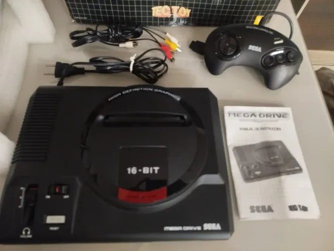 Mega Drive SD 2017 20 jogos cabe centenas