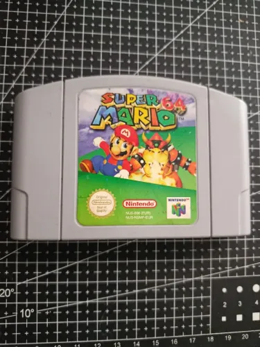 Cartucho Nintendo Mario 64 europeu