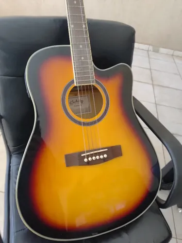 Violão Folk Eletroacústico Class CLD41CE Sunburst Acústico + Capa