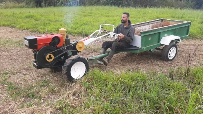 Tobata com carreta