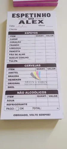 COMANDAS DE PEDIDOS