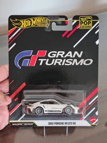 Miniatura HotWheels Premium Porsche 911 GT3 RS Gran Turismo