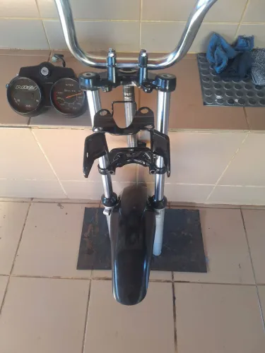 Frente completa da fan 125 2012 original