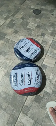 Vendo 4 rolo de fio cobreflex 2,5 mm 120 cada 100 metros