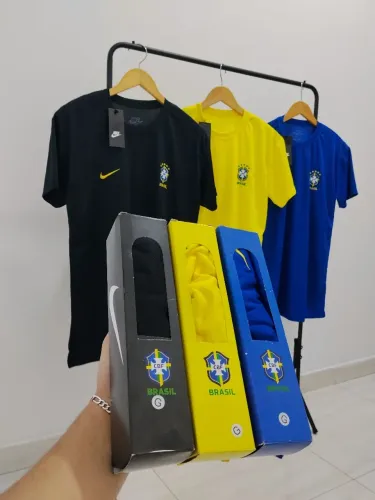 Dri Fit Seleção Brasileira G e GG - Somos Loja