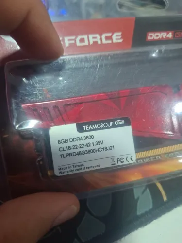 Memoria ram t force delta 3600mhz