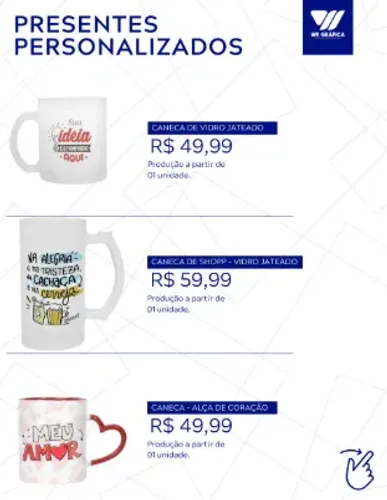 caneca personalizada