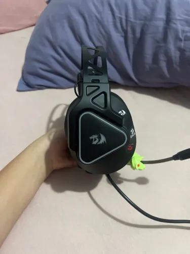 HEADSET GAMER REDRAGON RGB CADMUS PRETO