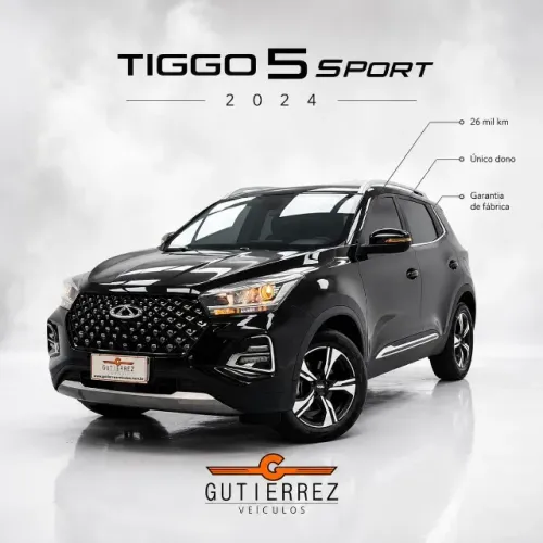 Chery Tiggo 5X Sport 1.5 Turbo Flex Aut. 2024